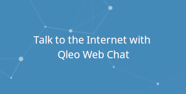 Talk to the Internet with Qleo Web Chat